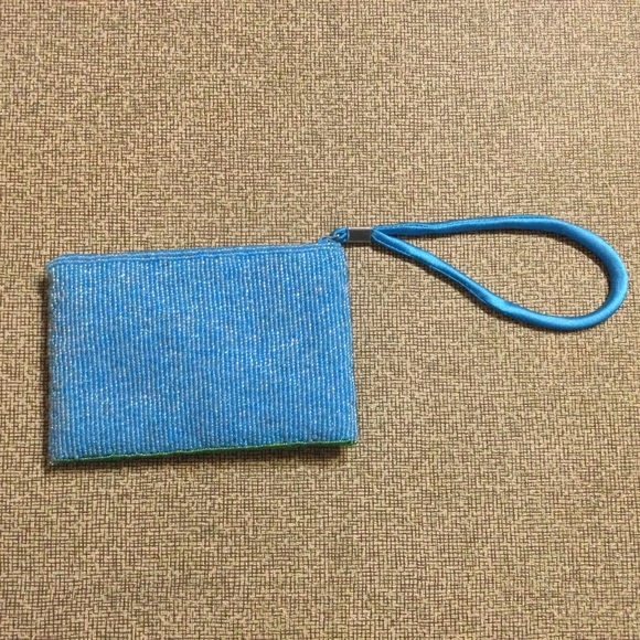 Beaded Golf Sporty Coin Purse Wristlet - Picture 3 of 6